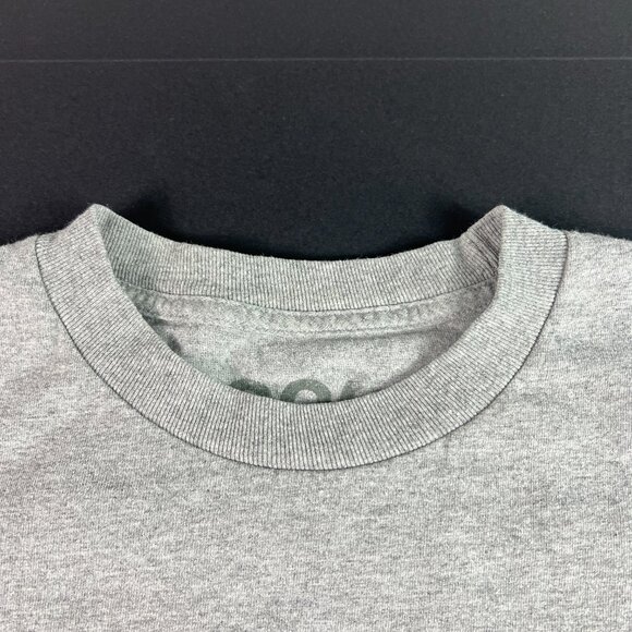 Half Evil 333 Shirt Adult Fits Small Grey Faded Logo Short Sleeve Tee Tag M - Picture 3 of 9